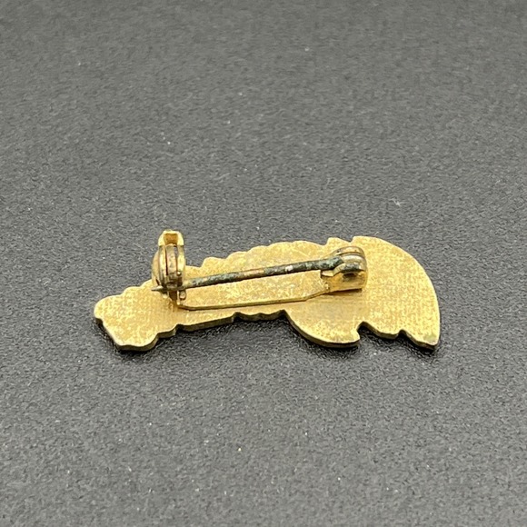 Vintage State Of Wyoming USA Lapel Hat Pin - Picture 3 of 3